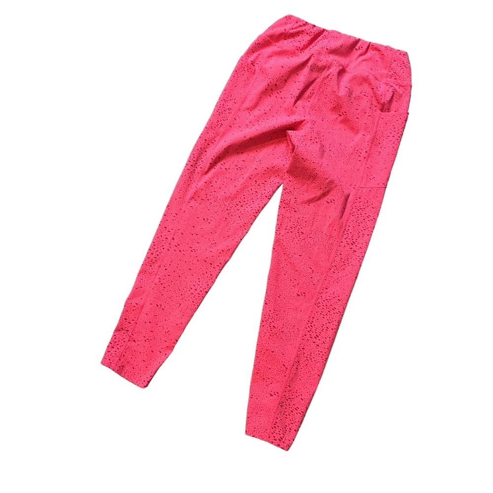 Oiselle Bright Pink Pocket Jogger Tights, Sz 6 - Picture 6 of 11